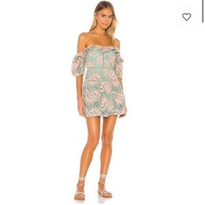 Midvale mini in green and pink by lovers + friends